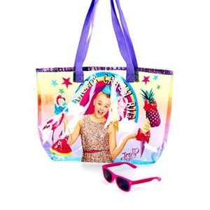 Jojo Siwa Tote and Sunglasses Set
